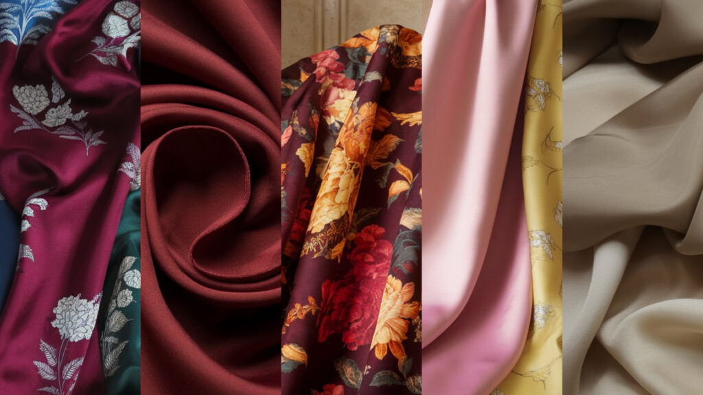 10- silk-fabrics-types